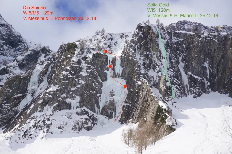 Die Spinne und Solid Gold - Vorderes Maurertal