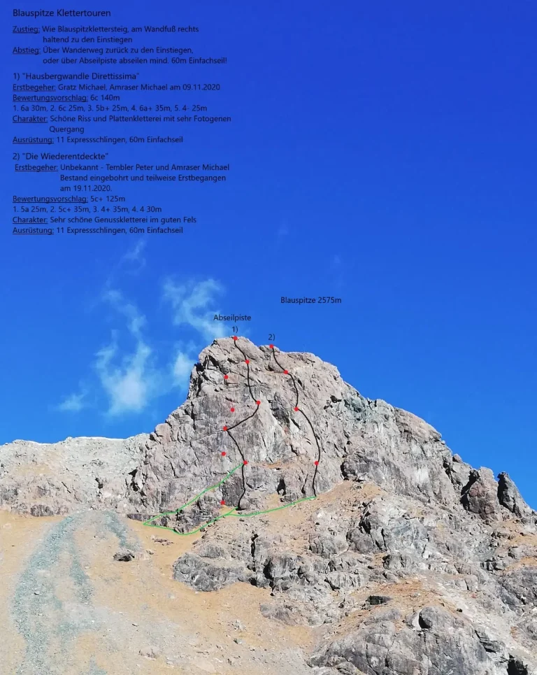 Hausbergwandle & die Wiederentdeckte Blauspitze