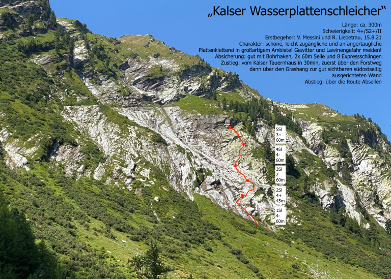 Kalser Wasserplattenschleicher Kalser Tauernhaus
