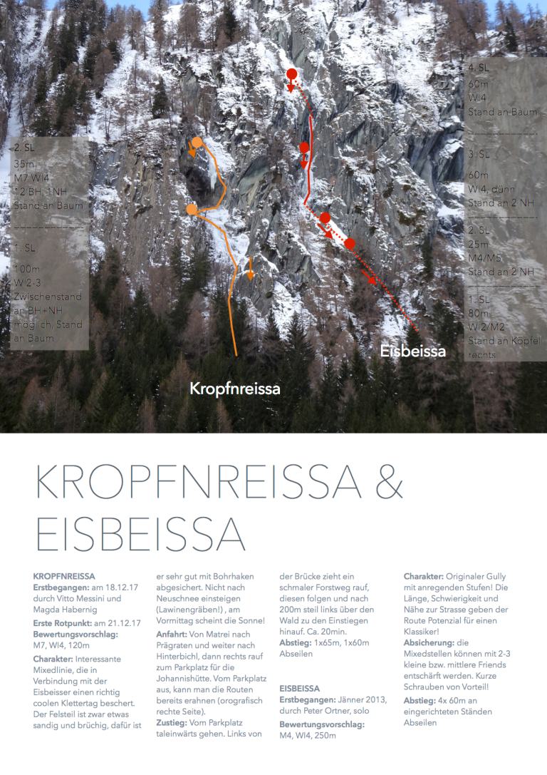 Kropfnreissa und Eisbeisse - Vorderes Forfertal