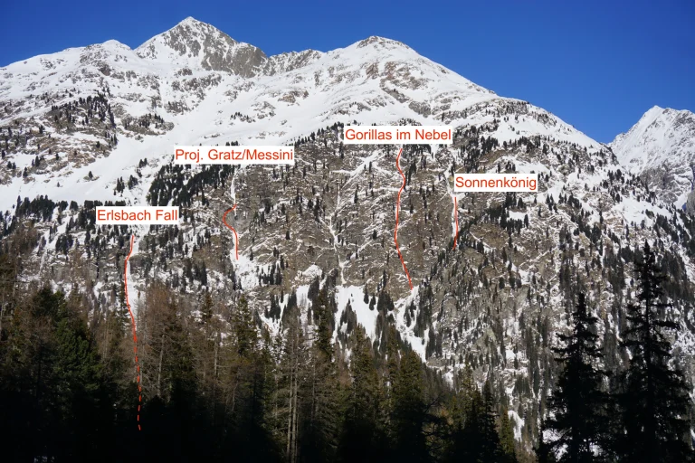 Übersicht Patscher Südseite
