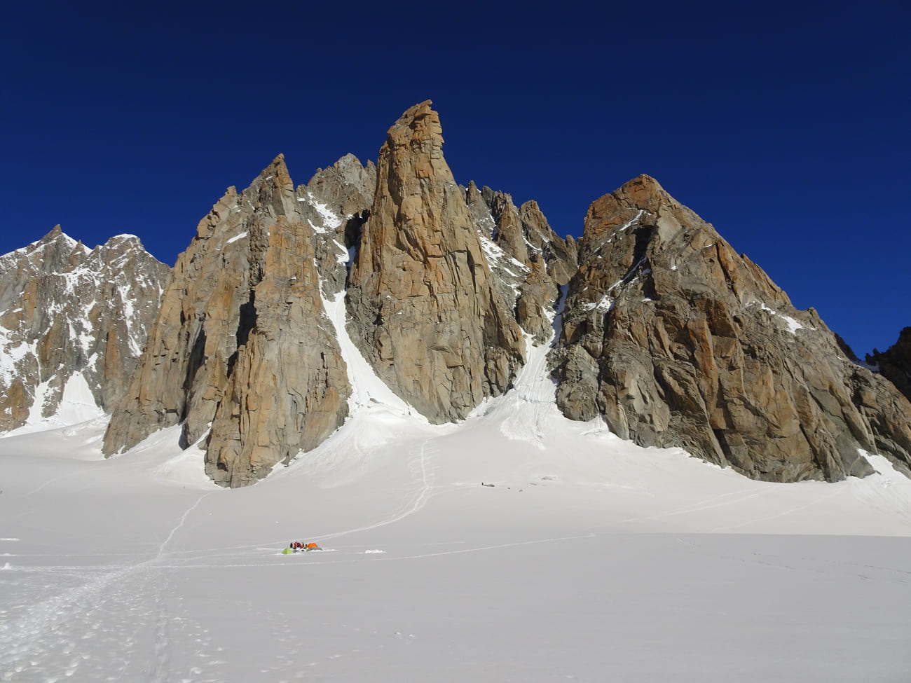Trident, Grand Capucin und Petit Capucin.