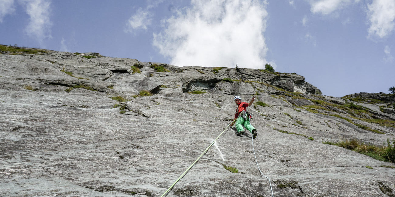 Die Prägratner Sonnenplatten - ein Paradis für Multipitch Genießer!