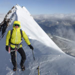 Unterwegs am Lyskamm.