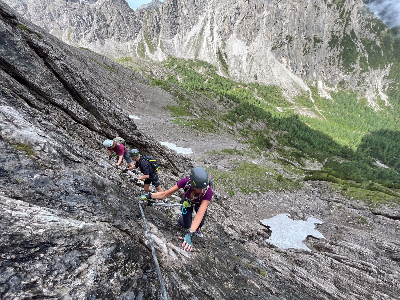 Lerne das Klettersteiggehen in der atemberaubenden Umgebung der Lienzer Dolomiten!