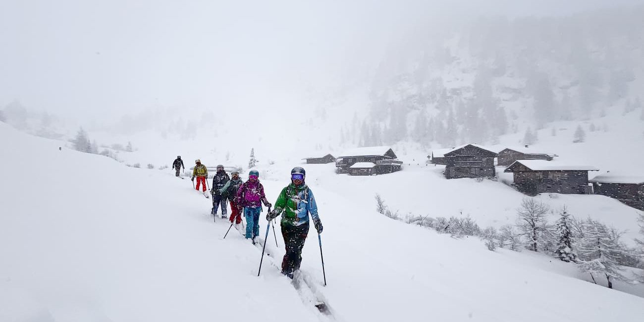 Ein Powdertal im Schigebiet St. Jakob kann man zwischendurch auch mal einbauen!