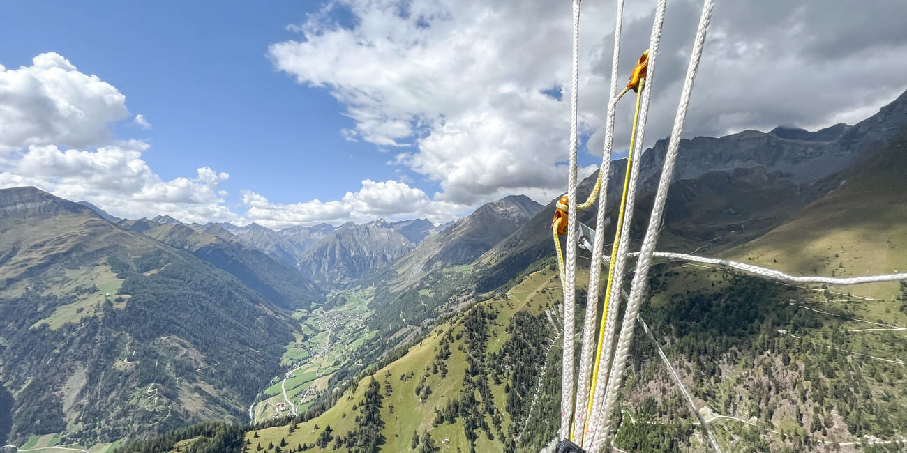 Nach dem Hike kommt der wohlverdiente Fly!