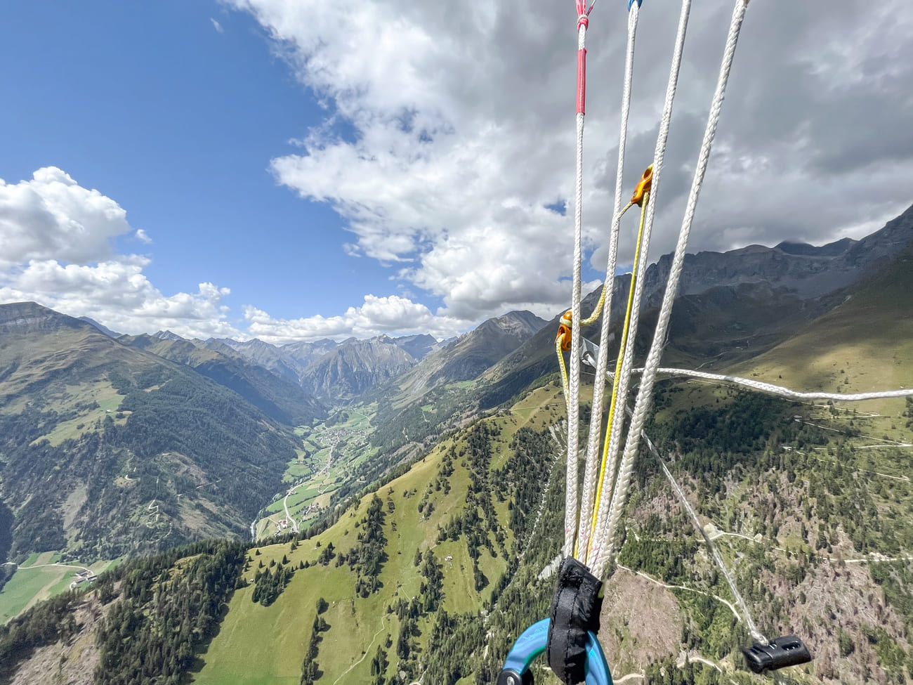 Nach dem Hike kommt der wohlverdiente Fly!