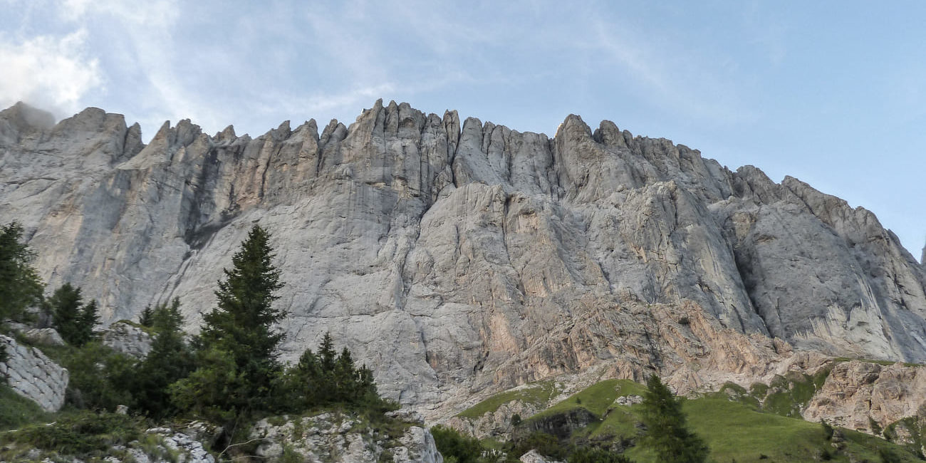 Die Marmolada Südwand - eine der schönsten Kalkender der Alpen!