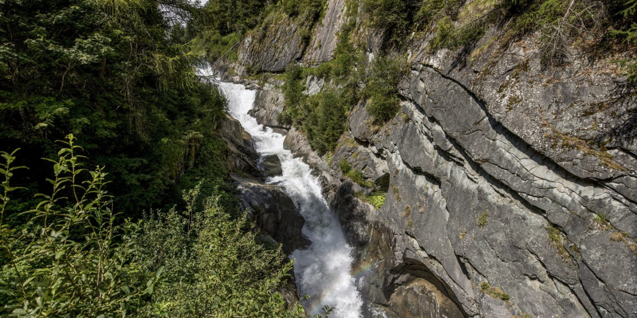 Die Umbalfälle oberhalb der Islitzer Alm