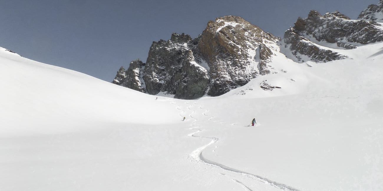 Die letzte Abfahrt von der "Hoch Tirol" geht vom Großglockner wieder ins Tal hinunter.