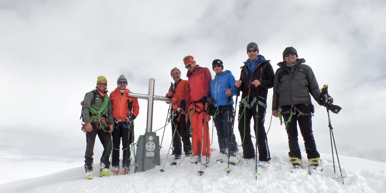 Gipfel Großer Geiger - Skitour