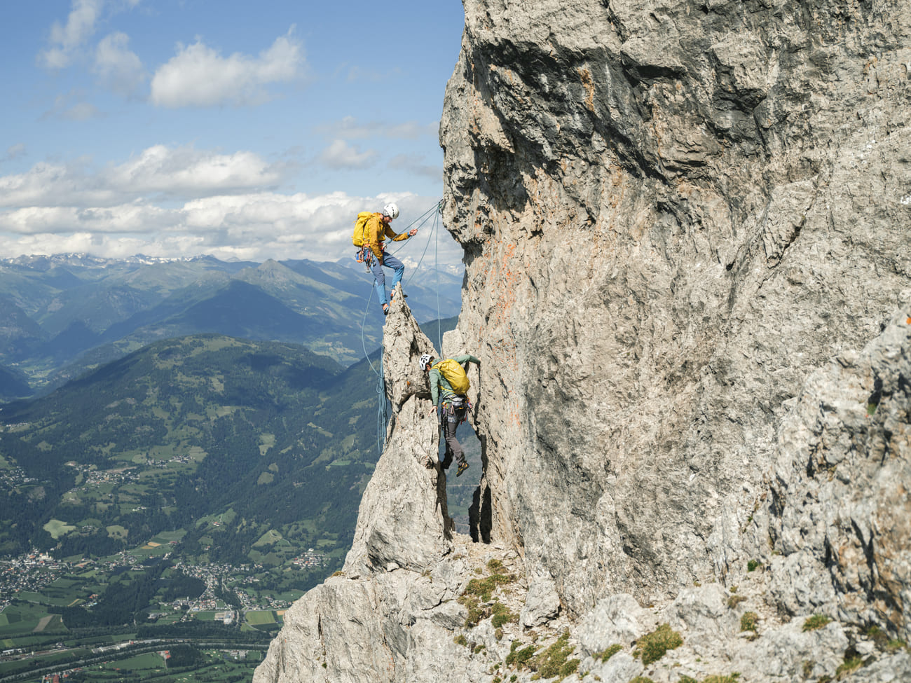 Kletterkurs in atemberaubenden Ambiente.