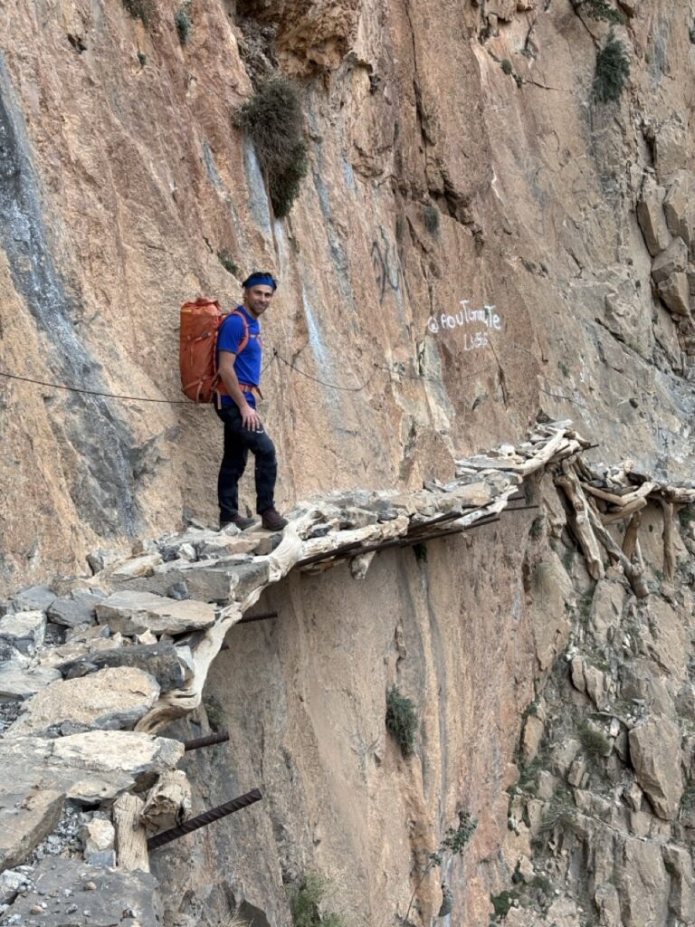 “Berber” Steige an den Zustiegen