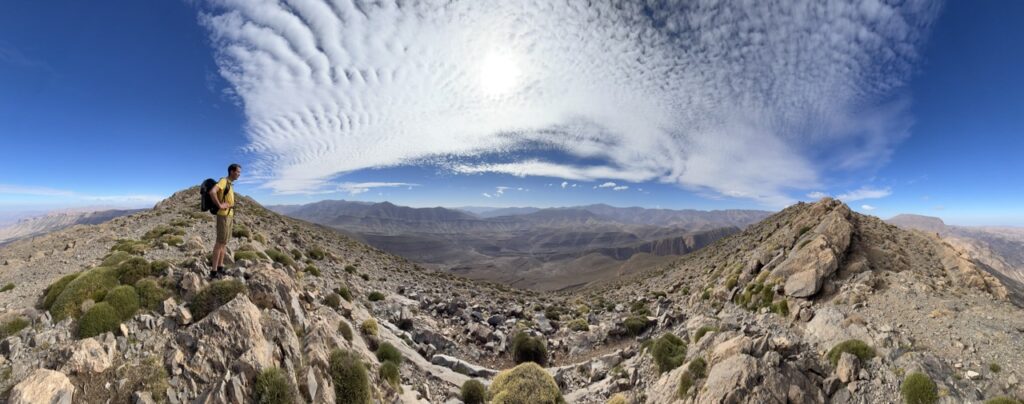 Aussicht im hohen Atlas Gebirge