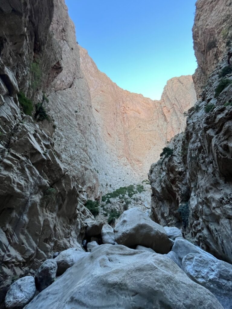 Die Südwand des Tradrarate